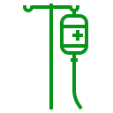 goutte-a-goutte-de-solution-saline-intraveineuse